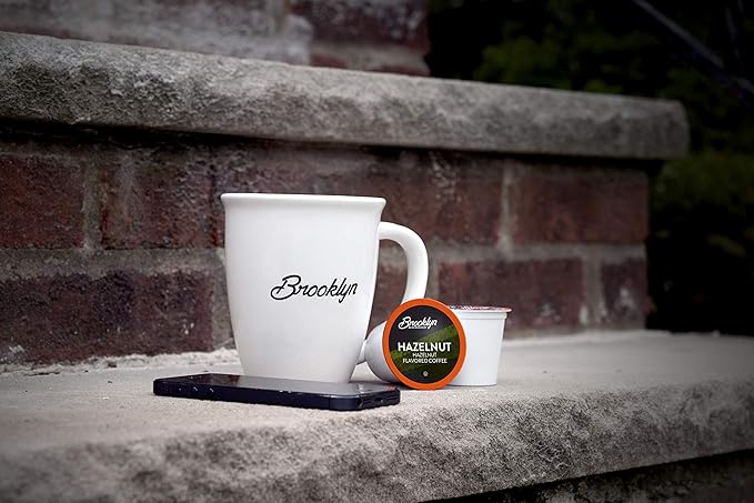 Brooklyn Beans Flavored Coffee Pods Assorted Gourmet Variety Pack, Compatible with 2.0 Keurig K Cup Brewers, 40 Count