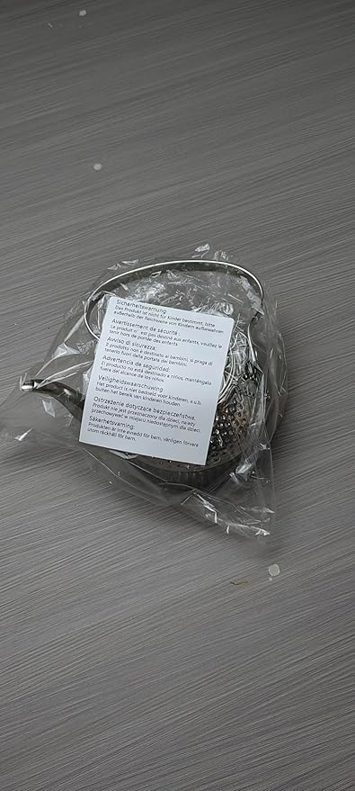 SANQIAHOME Antique 1.5L (50Oz) Stainless Steel Teapot with Infuser Silver