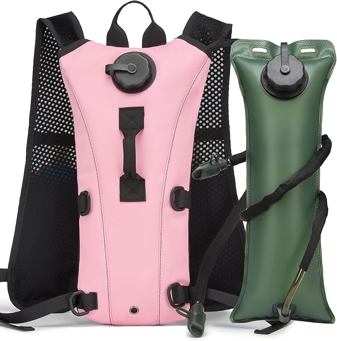 ATBP Running Hydration Vest Pack Tactical 3L Water Bladder Backpack Bag for Cycling Marathon Hiking Daypack Men & Women