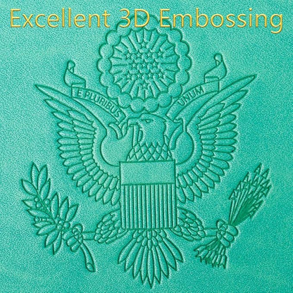 Passport Holder Cover Wallet Travel Essentials RFID Blocking Leather Card Case International Must Haves Travel Accessories for Women Men(101#Green)