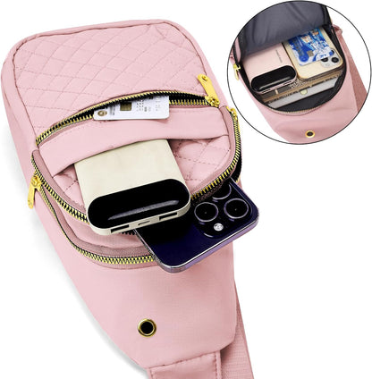 Small Sling Bag For Women Men Casual Crossbody Sling Backpack