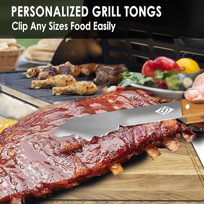 BBQ Tools Grill Set, Extra Long BBQ Accessories,Grill Accessories for Outdoor Grill,Best BBQ Grilling Gifts for Men Unique