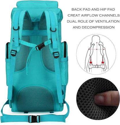 Hiking Backpack for Men 70L/100L Camping Backpack Military Rucksack Molle 3 Days Assault Pack for Climbing