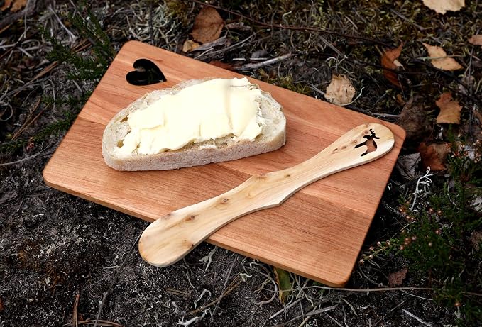 Handmade Juniper Wood Butter Knife