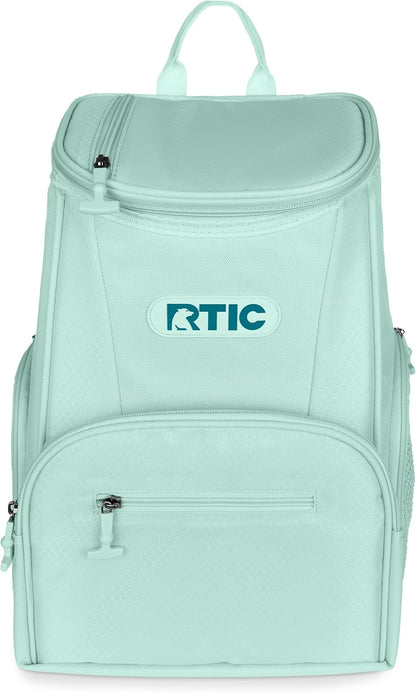RTIC 15 Can Lightweight Backpack Cooler Soft Insulated Portable Bag for Lunch, Beach, Drink, Beverage, Travel, Camping, Picnic, Car, Hiking,