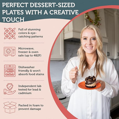 Dessert Plates - Small 6 Inch Plate