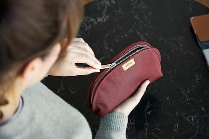 Bellroy Classic Pouch, Everyday kit, Leather and Woven Fabric (pens, Cables, Cosmetics, Personal Items)