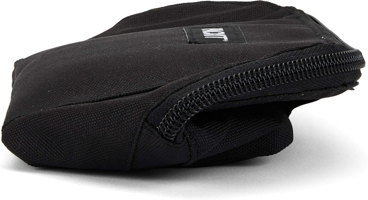 PackIt Freezable Snack Bag, Black, Built with EcoFreeze Technology, Foldable, Reusable, Zip Closure Locks in Cool Dry Air, Great for All Ages, and Fresh Snacks On the Go