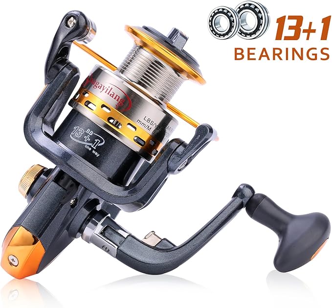 Sougayilang Fishing Rod Reel Combos Carbon Fiber Telescopic Fishing pole with Spinning Reel for Travel Saltwater Freshwater Fishing