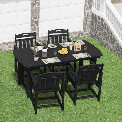 HDPE Outdoor Patio Dining Set