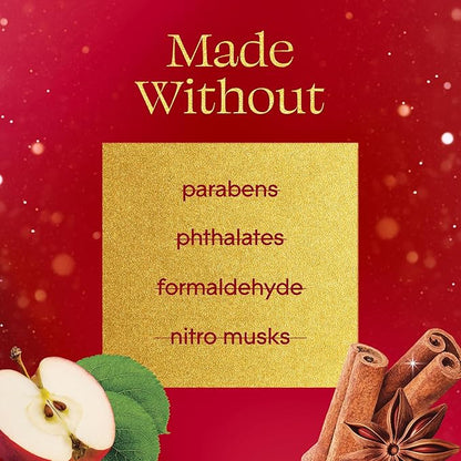 Glade PlugIns Refills Air Freshener, Warm Apple & Spices, Scented and Essential Oils for Home and Bathroom, 0.67 Fl Oz, 5 Count
