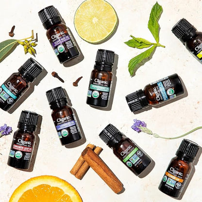 Cliganic Organic Star Anise Essential Oil, 100% Pure Natural for Aromatherapy | Non-GMO Verified