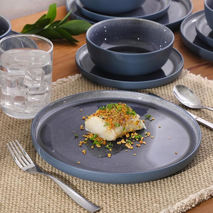 Gibson Elite Reactive Stoneware Dinnerware Set
