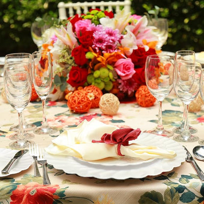 Premium Hard Plastic Round White Plates – 50 x 6” -Washable & Reusable