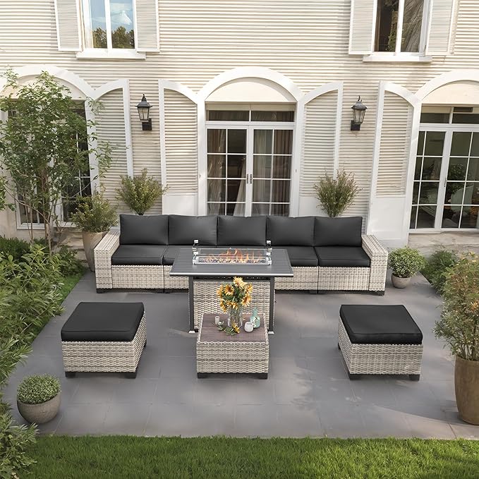 9-Piece Outdoor Patio Furniture Set