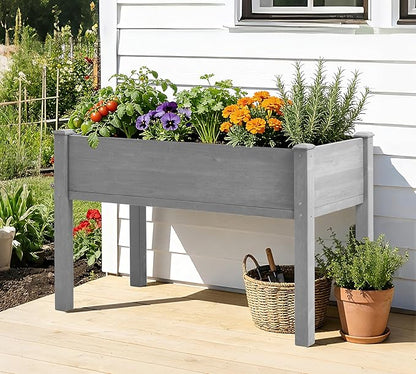 SoliWood Set of 2 Raised Garden Bed