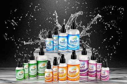 Flushie Pre-Toilet Sprays for Poop Travel Size Toiletries Bathroom Spray for Poop Spray for Toilet Deodorizer Traveling Essentials Poop deodorizer Poop Odor eliminator