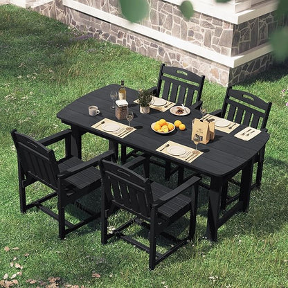 HDPE Outdoor Patio Dining Set