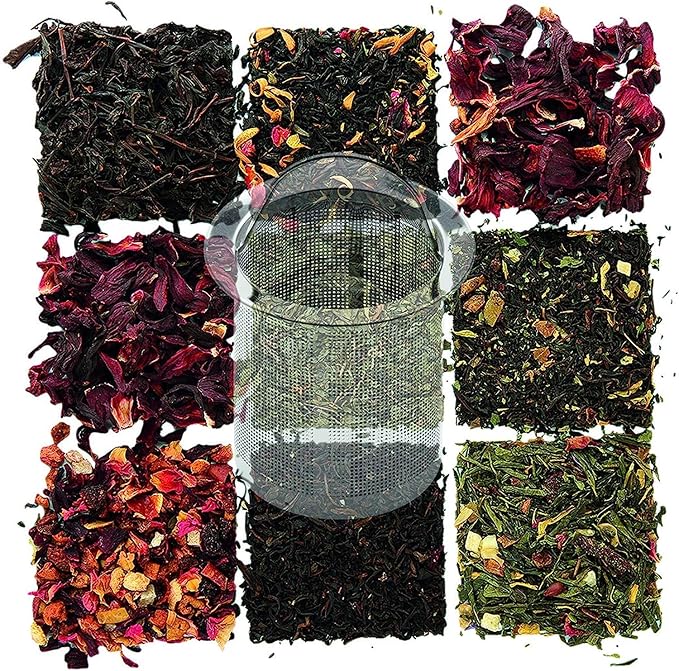 Easyworkz Stainless Steel Teapot With Removeable Infuser 50 oz (1500ml) Stovetop Tea Maker for Fruit Herbal and Infusion
