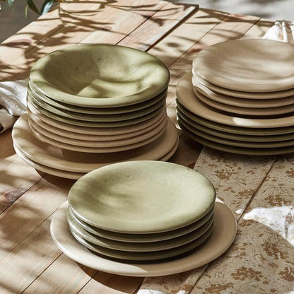 Porto by Stone Lain Aro 12-Piece Premium Kitchen & Dining Dinnerware Set